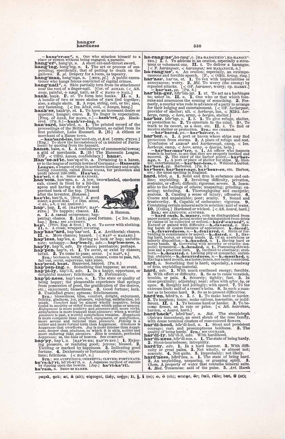 Vintage Dictionary Web 330