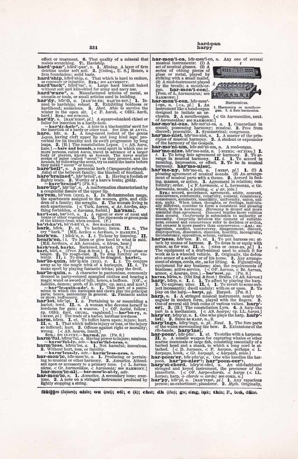 Vintage Dictionary Web 331