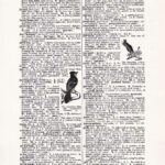 Vintage Dictionary Web 387